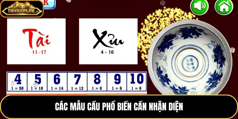 Quy luật tài xỉu qua cầu bệt và nhịp luân phiên