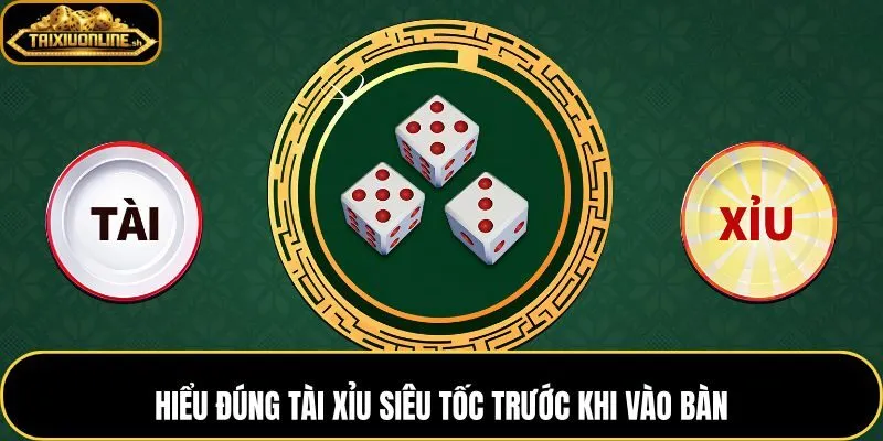 Tài xỉu siêu tốc và cách tính cửa cơ bản