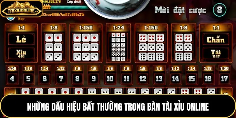 Dấu hiệu tài xỉu bịp phổ biến mà người chơi thường bỏ qua