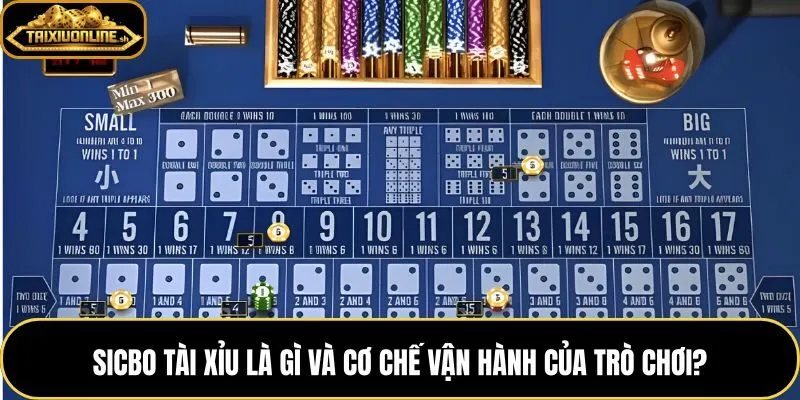 Sicbo tài xỉu với cơ chế 3 viên xúc xắc và bàn đặt đa dạng