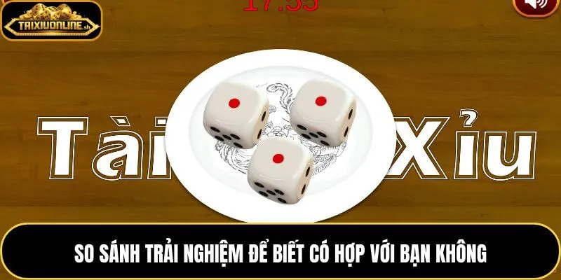 Tài xỉu siêu tốc với nhịp bàn và tốc độ