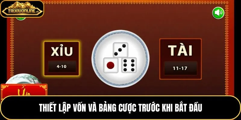Bảng vốn Cách đánh gấp thếp và giới hạn chuỗi cược