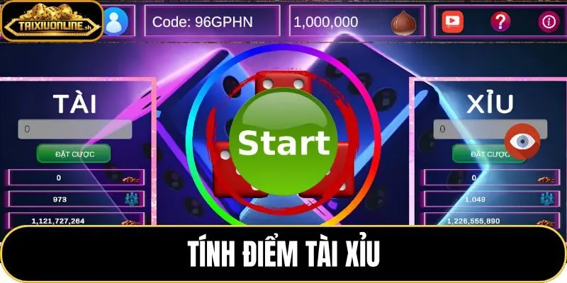 Tính điểm tài xỉu