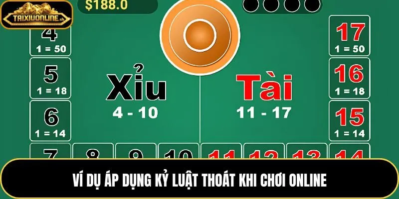 Điểm dừng tài xỉu qua tình huống online và nhịp cược
